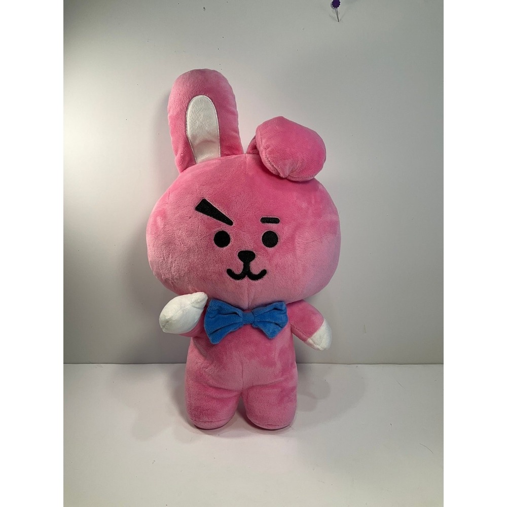 bt21 friendly Cooky plush, Pink 15 in. excellent condition